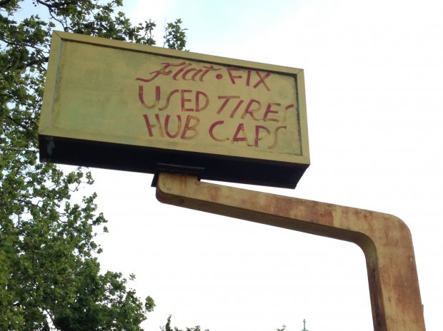 Flat Fix Used Tires Hub Caps