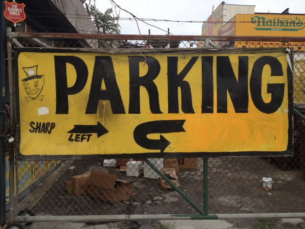 Parking Sharp Left