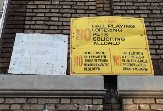 Please No Ball Playing
