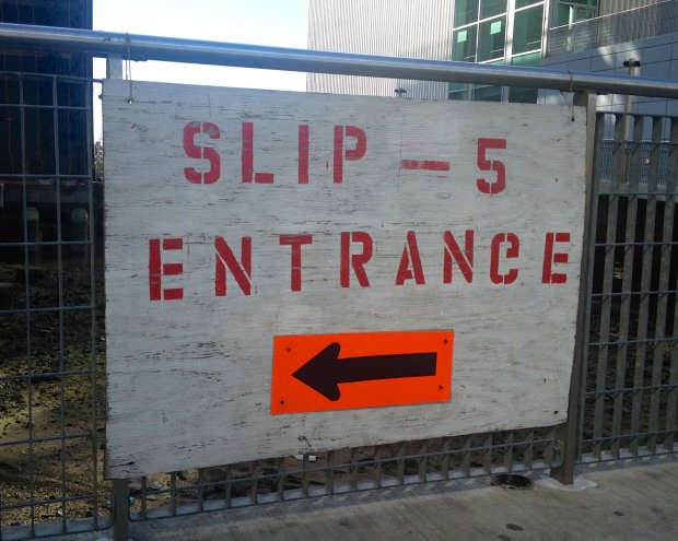 Slip-5 Entrance