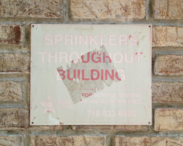 Sprinklers Throughout Building